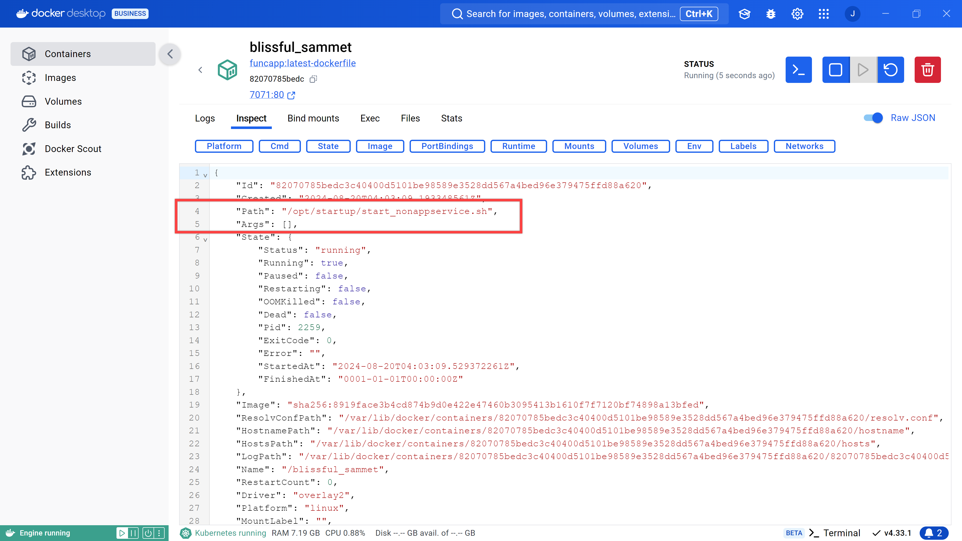 Containerising Azure Functions without Dockerfile