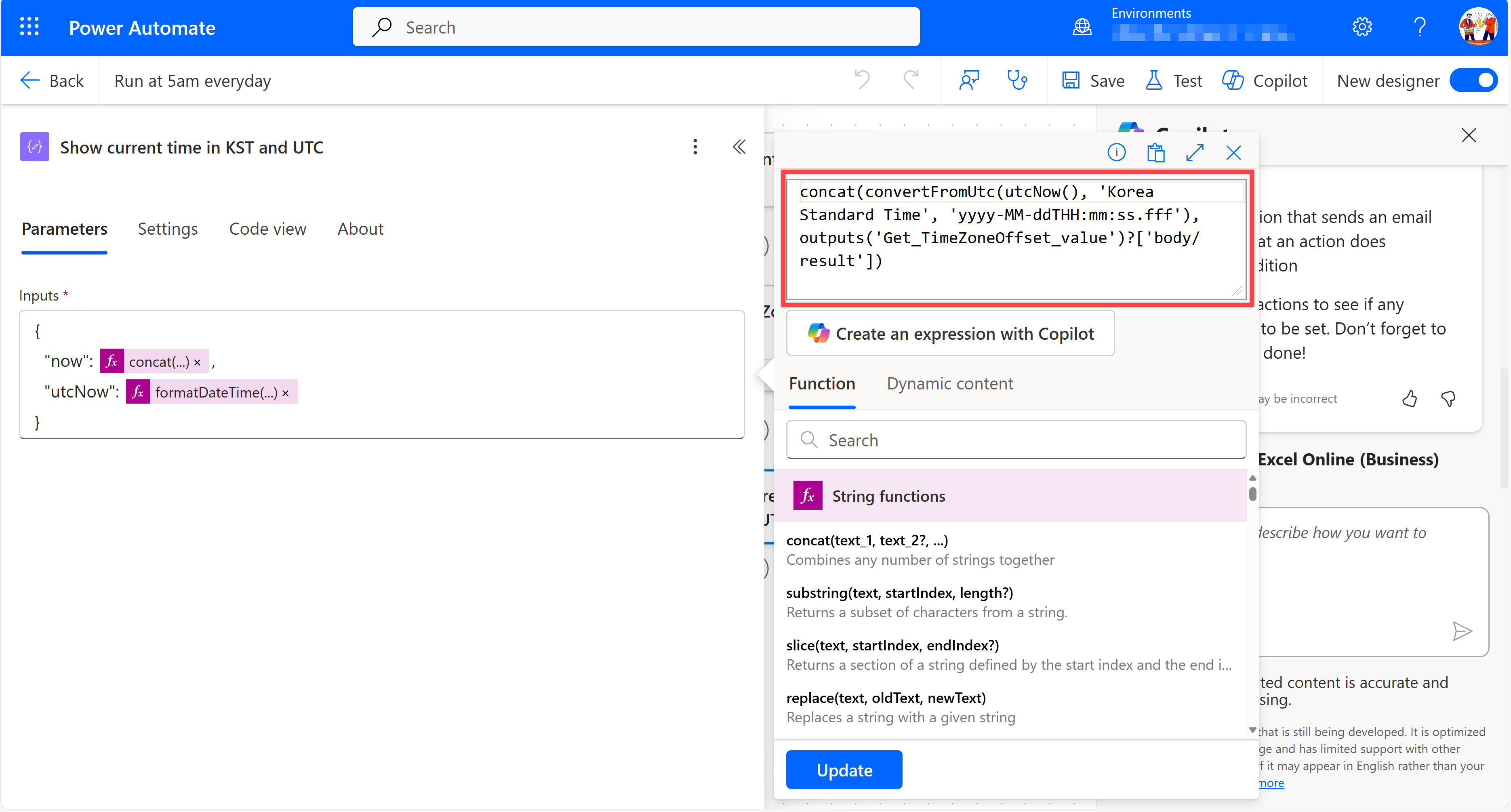 Convert the date/time format